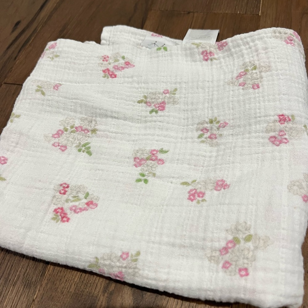 Aden + Anais Floral Muslin Swaddle Blanket